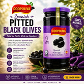 Coopoliva Pitted Black Olives 235g