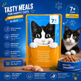 Felix Original Mixed Menu in Jelly (12 x 85g) Adult Cats (1+ Years)