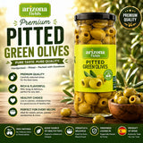 Arizona Fields Pitted Green Olives (244g)