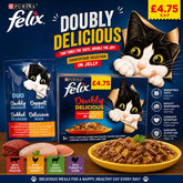 Felix Doubly Delicious Countryside Selection in Jelly (12 x 85g)