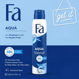 Fa Aquatic Fresh Aqua Deodorant Body Spray (200ml)