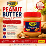 Nature's Home Peanut Butter Creamy 340g