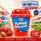 Sweet Hub Strawberry Popping Boba Drink 280ml