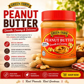 Green Farm Peanut Butter – Smooth & Creamy (510g)