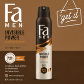Fa Men Invisible Power Anti-Perspirant Deodorant Spray (200ml)