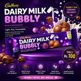 Cadbury Dairy Milk Bubbly Milk Chocolate (20g)