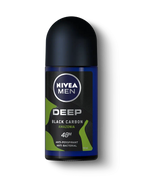 Nivea Men Deep Black Carbon Amazonia Roll On Deodorant 50ml