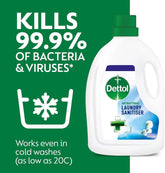 Dettol Antibacterial Laundry Cleanser in Fresh Cotton (2.5 Litre)