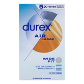 Durex Air Large Wide Fit 10 Condoms