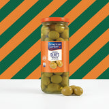 AMERICAN GARDEN GREEN OLIVES WHOLE 450 GM BASIC
