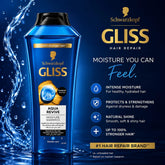 Schwarzkopf Gliss Hair Repair Aqua Revive Shampoo (400ml)
