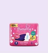 Butterfly Breathables Maxi Thick Extra Long 9 Pads