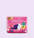 Butterfly Breathables Maxi Thick Extra Long 9 Pads