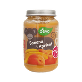 DEVA BABY FOOD BANANA & APRICOT 7+MONTHS 200 GM