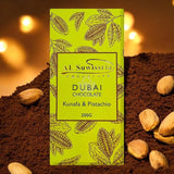 Al Suwissria Dubai Kunafa & Pistachio Chocolate 200g