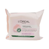 LOREAL RARE FLOWERS CLEANSING WIPES DRY&SENSITIVE SKIN 25S