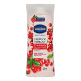 VASELINE BODY LOTION HEALTHY BRIGHT SUPER FOOD FRESH LOCK CRANBERRY 100ML