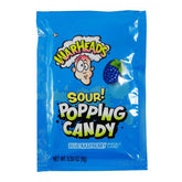WarHeads Popping Candy Sour Blue Raspberry 0.33 oz.