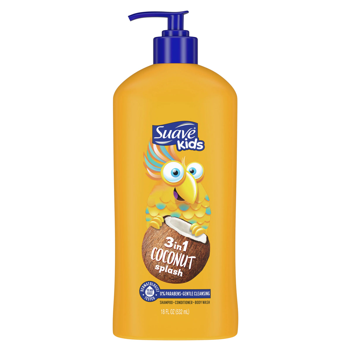 Suave Kids 3 in 1 Coconut Splash Shampoo 700ml