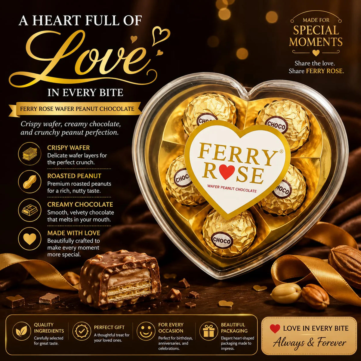 Ferry Rose Chocolate