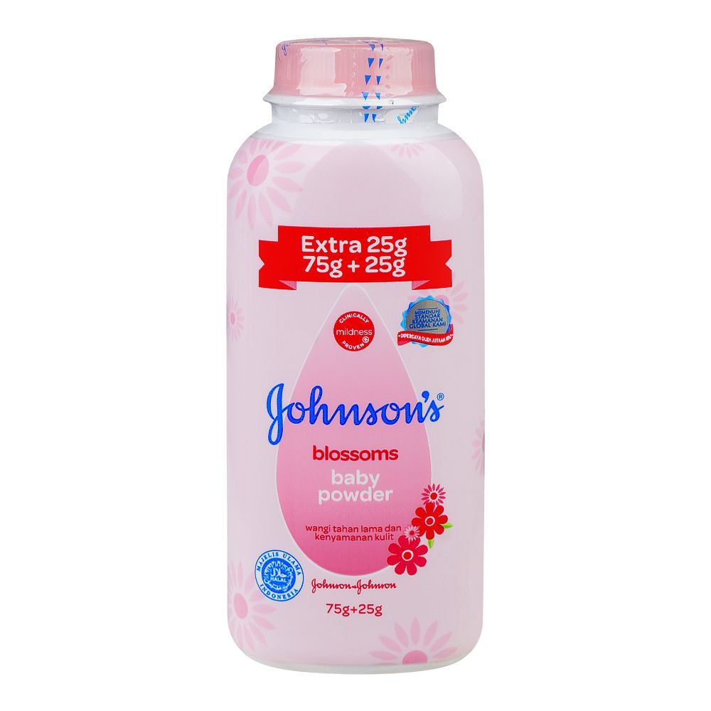 Johnsons Baby Powder 75g + 25g Extra