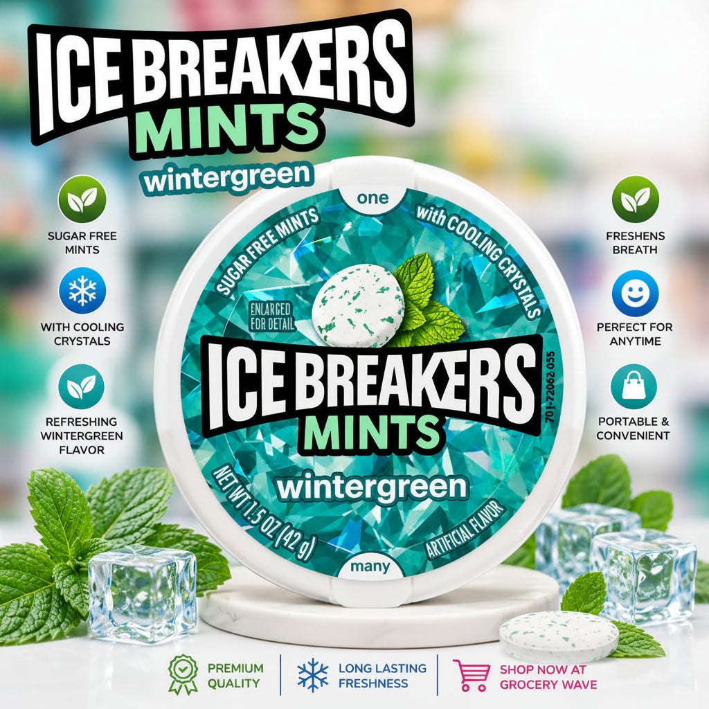 Ice Breakers Mints Wintergreen (42g)