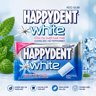 Happydent White Chewing Gum 11.2g