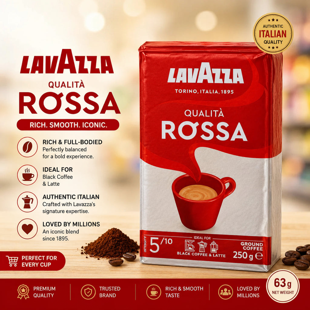 Lavazza Qualita Rossa Coffee 250g
