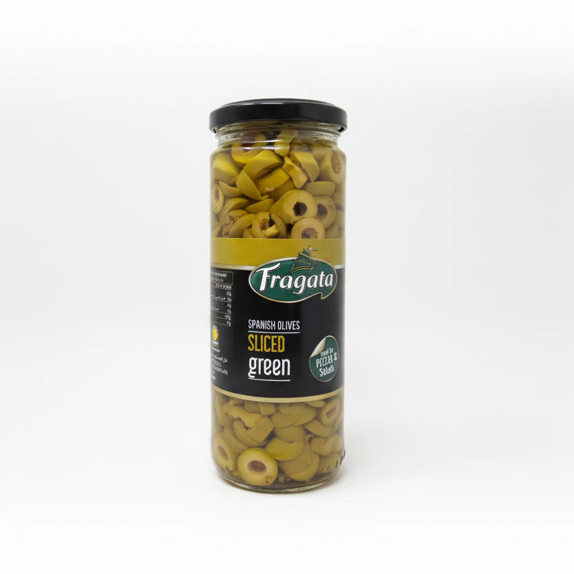 Fragata Sliced Green Olives 450g
