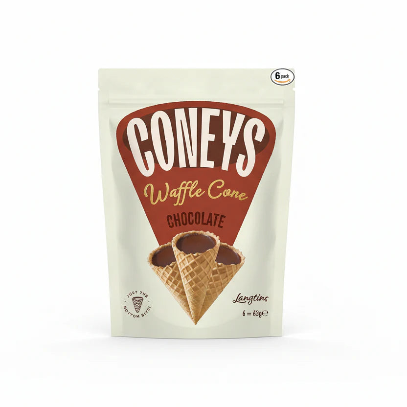 Coneys Waffle Cone Chocolate 63g