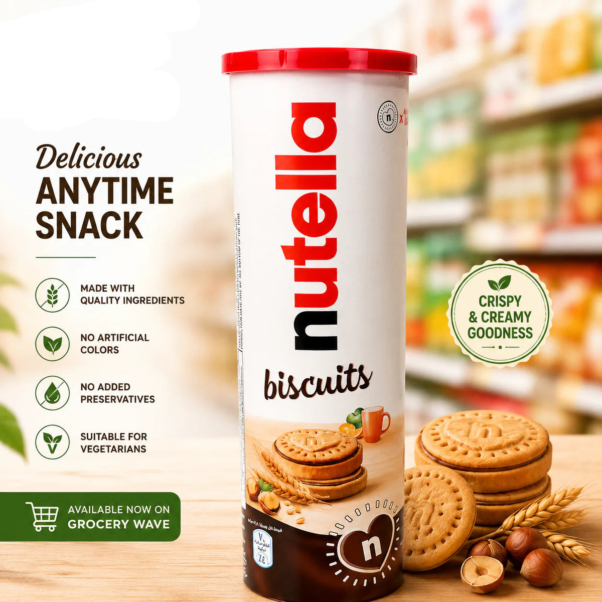 Nutella Biscuits Roll 13.83g