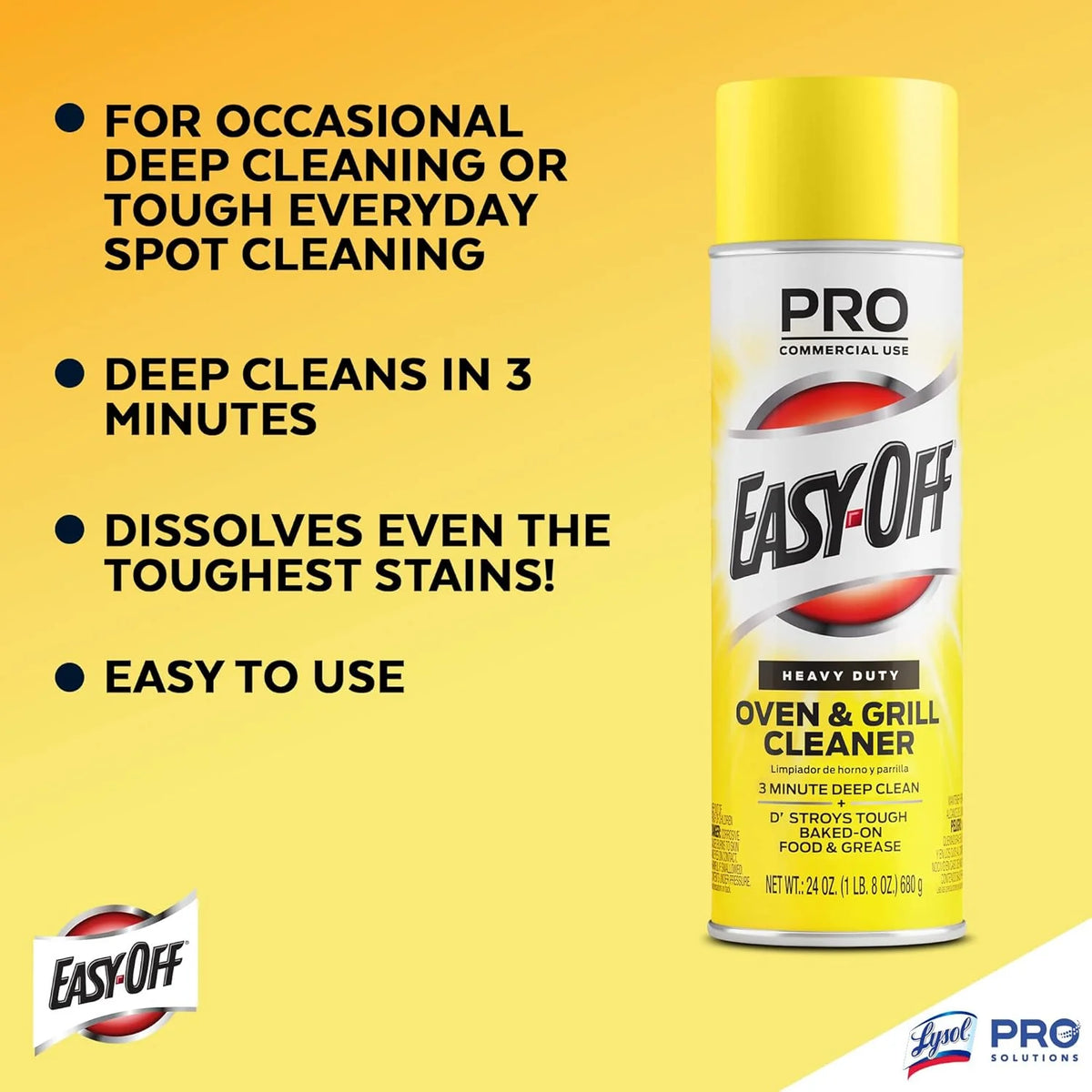 Easy-Off Heavy Duty Oven and Grill Cleaner (48 Ounce)