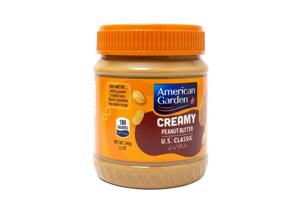 American Garden Peanut Butter Creamy 340g