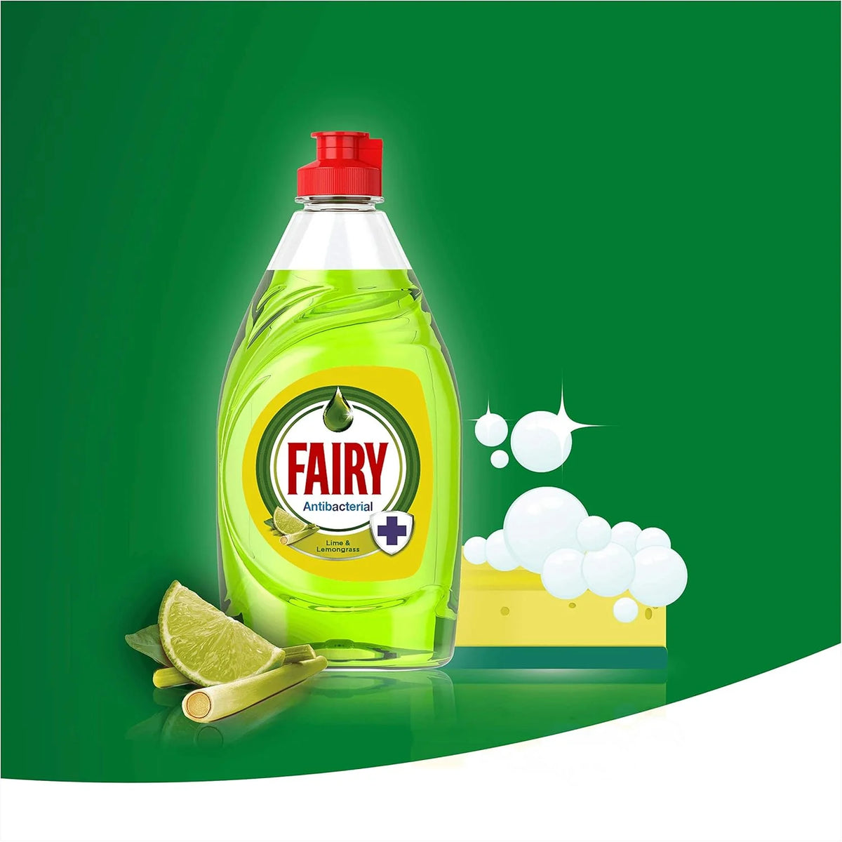 Fairy Platinum Dishwashing Liquid Lime &amp; Lemongrass (820ml)