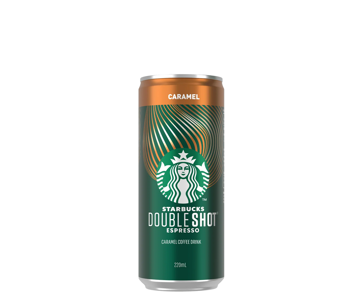 STARBUCKS DOUBLESHOT CARAMEL LATTE COLD COFFEE 220ML