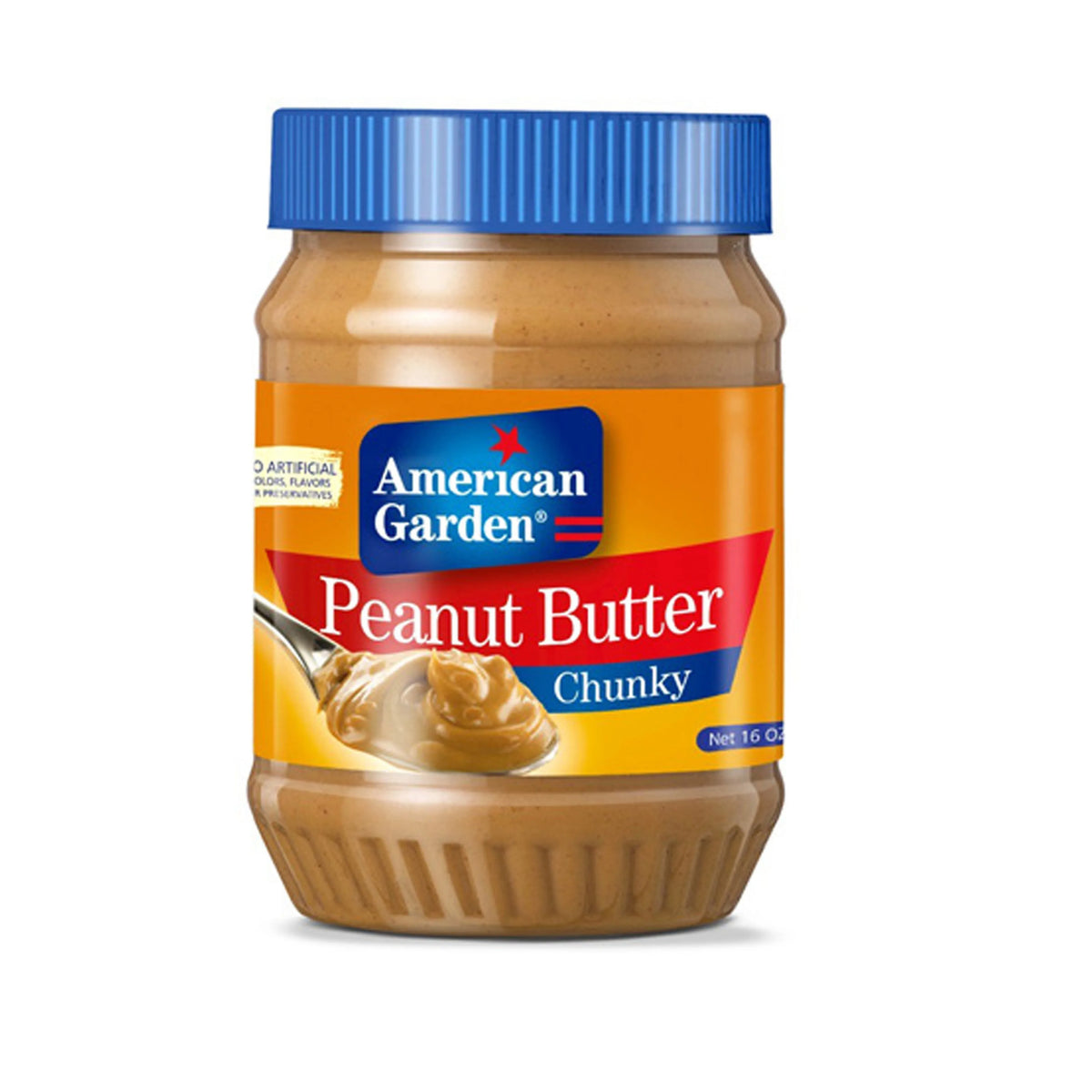 American Garden Peanut Butter Chunky 500g