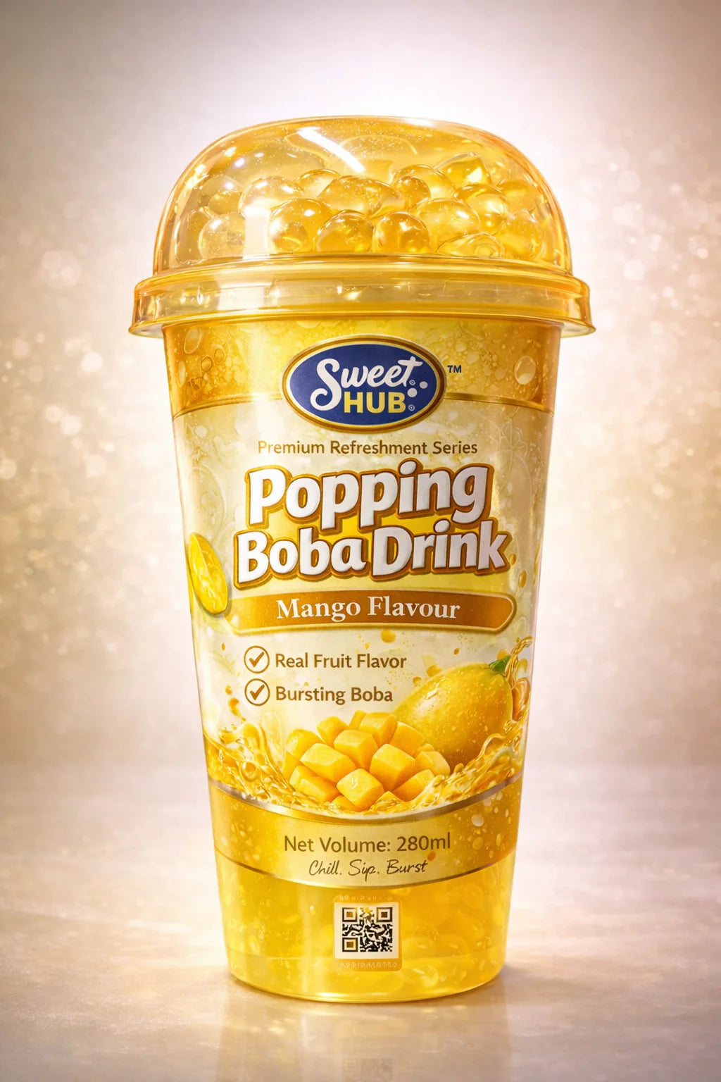 Sweet Hub Popping Boba Drink 280ml