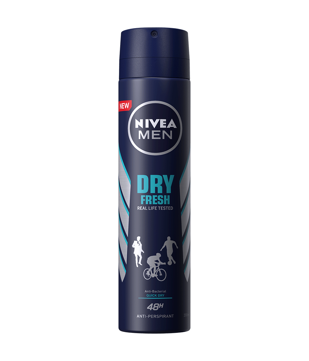 Nivea Men Dry Fresh Body Spray 200ml