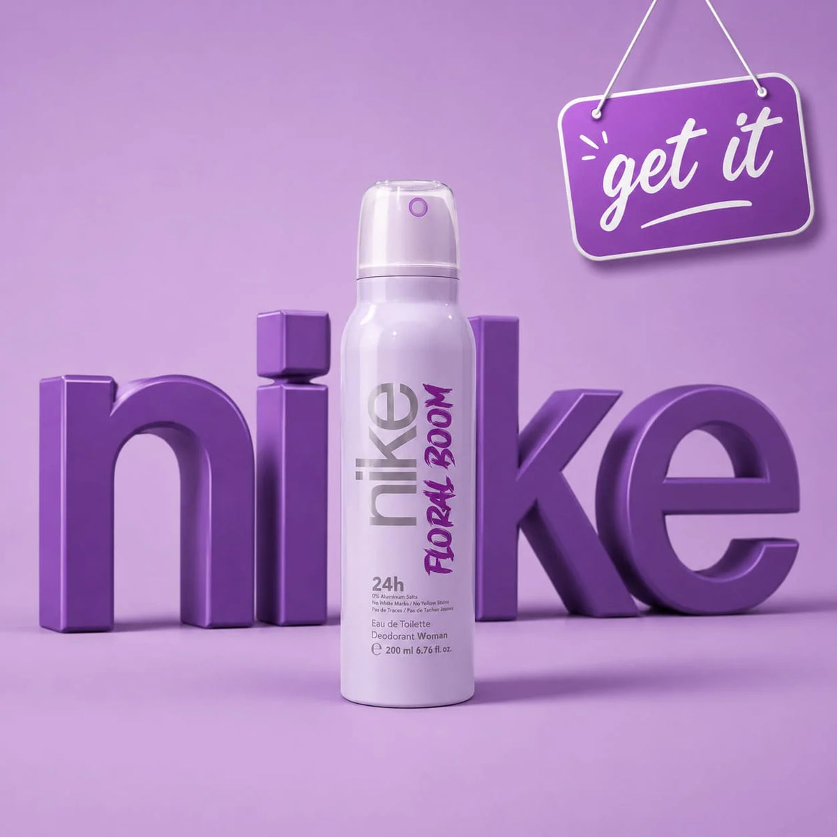 Nike Floral Boom Deodorant Spray for Women (200ml)