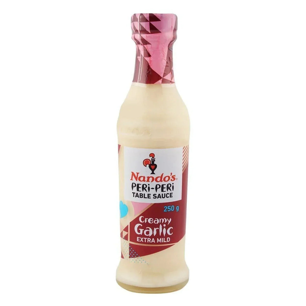Nando’S Creamy Garlic Extra Mild Peri-Peri Table Sauce, 250g