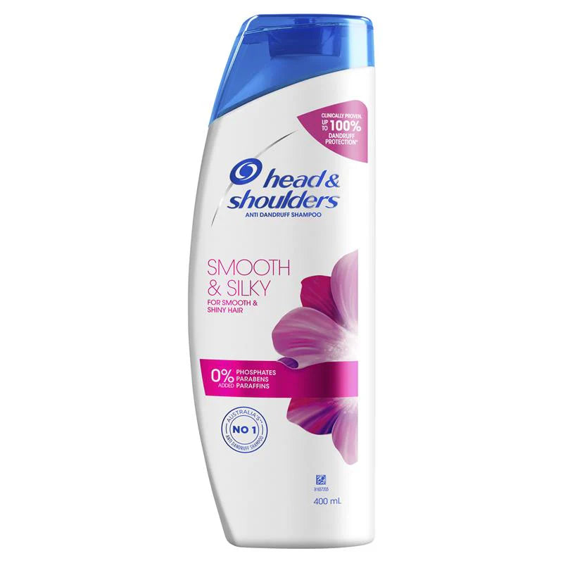 Head & Shoulders Smooth & Silky 2 in 1 Shampoo 400ml