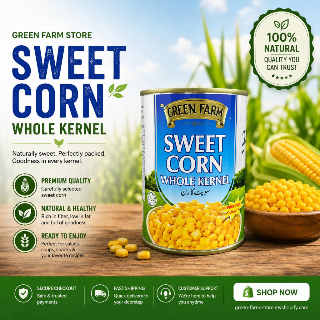 Green Farm Sweet Corn (400g)