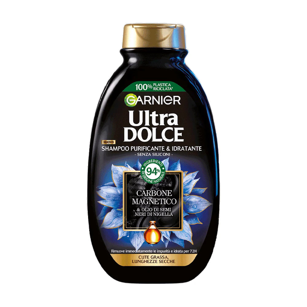 Garnier Ultra Dolce Shampoo Carbone Magnetico 300ml