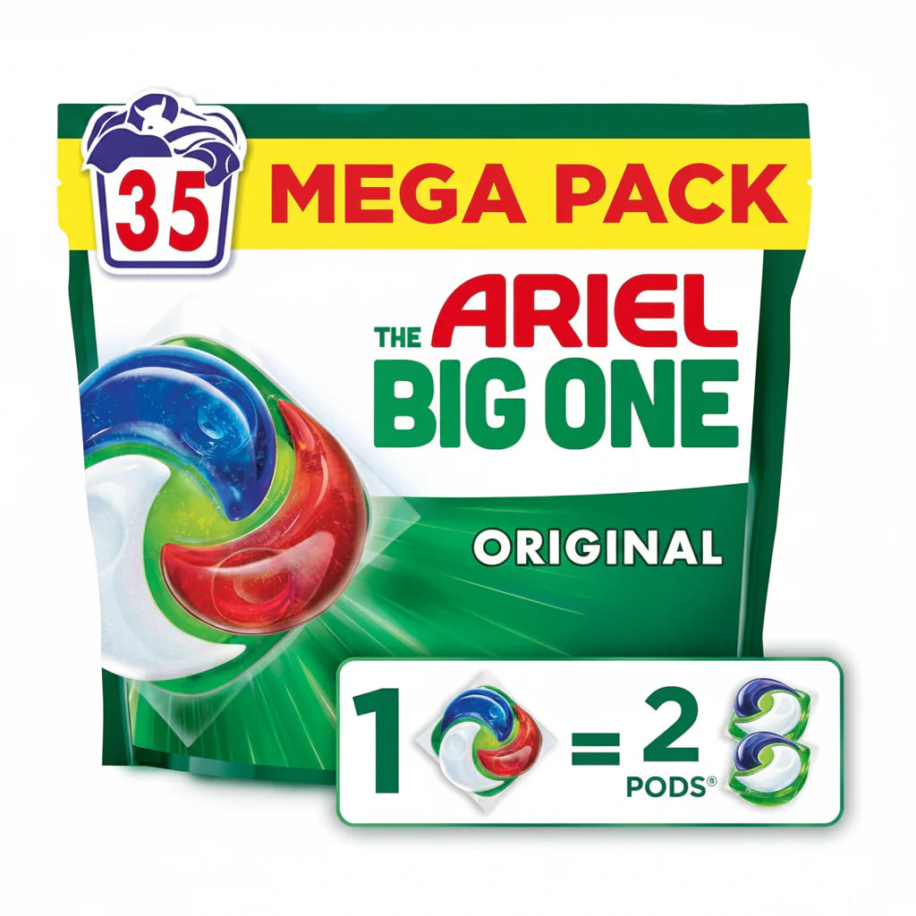 Ariel All-in-1 PODS "The Big One" Original (35 Pods / 1270.5g)