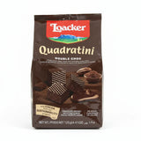 Loacker Quadratini Double Choco Wafer 125g