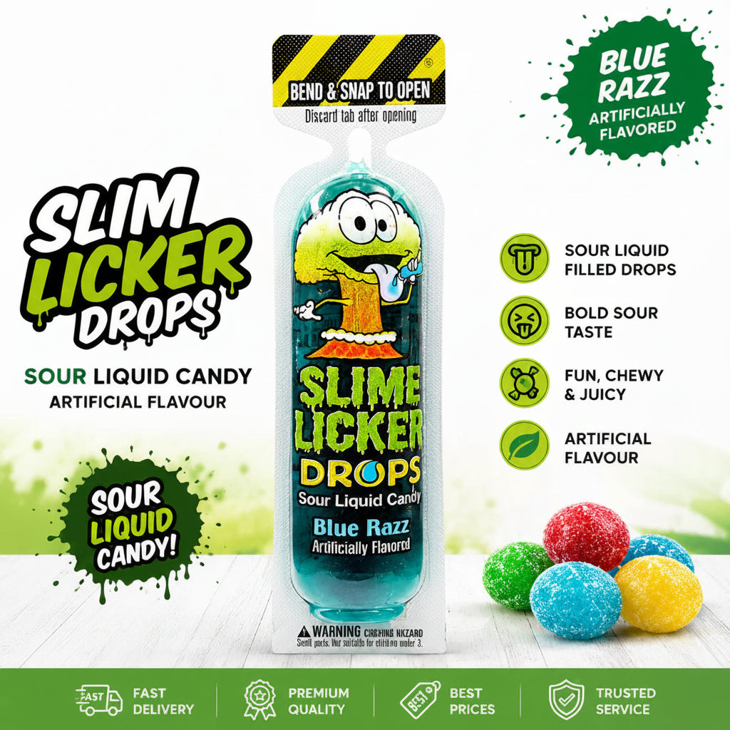 Slime Licker Sour Liquid Drop Candy