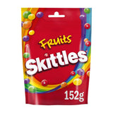 Skittles Chewy Sweets Fruit Flavoured Pouch 152g