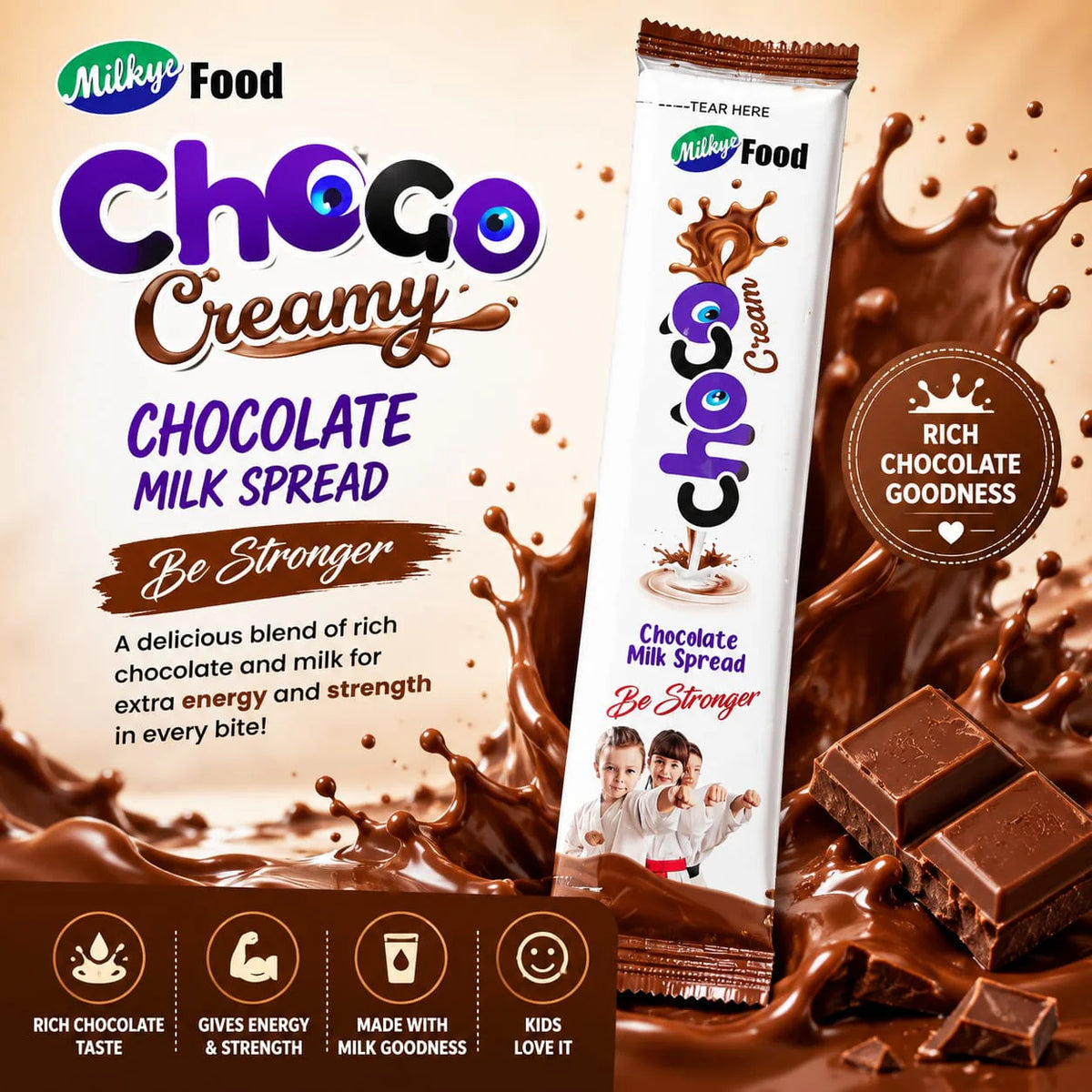 Milkyz Choco Cream Spread (8g)