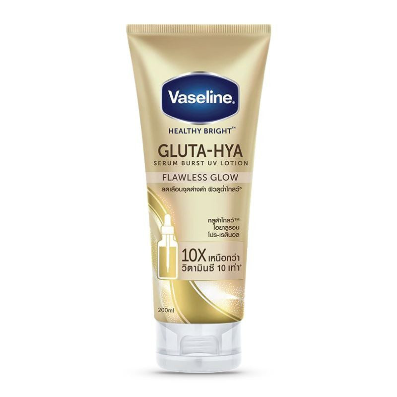 VASELINE GLUTA-HYA SERUM BURST LOTION FLAWLESS BRIGHT 200ML