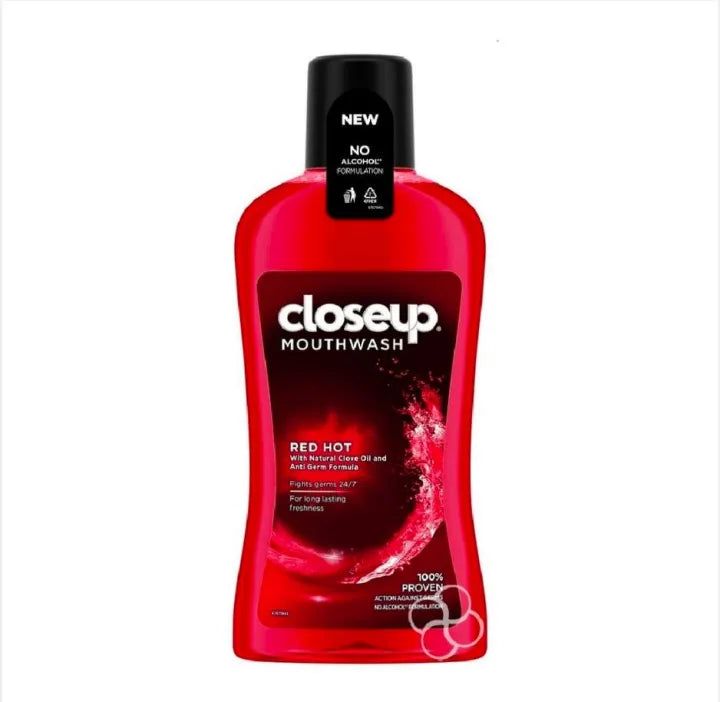 Closeup Red Hot Mouth Wash 500ml